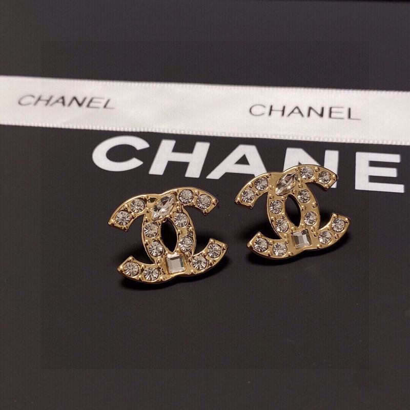 Ch*el earrings